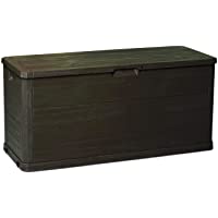 NATUUR Arcón Jardín Resina Marrón Woody117x45x56 Cms. 280 litros